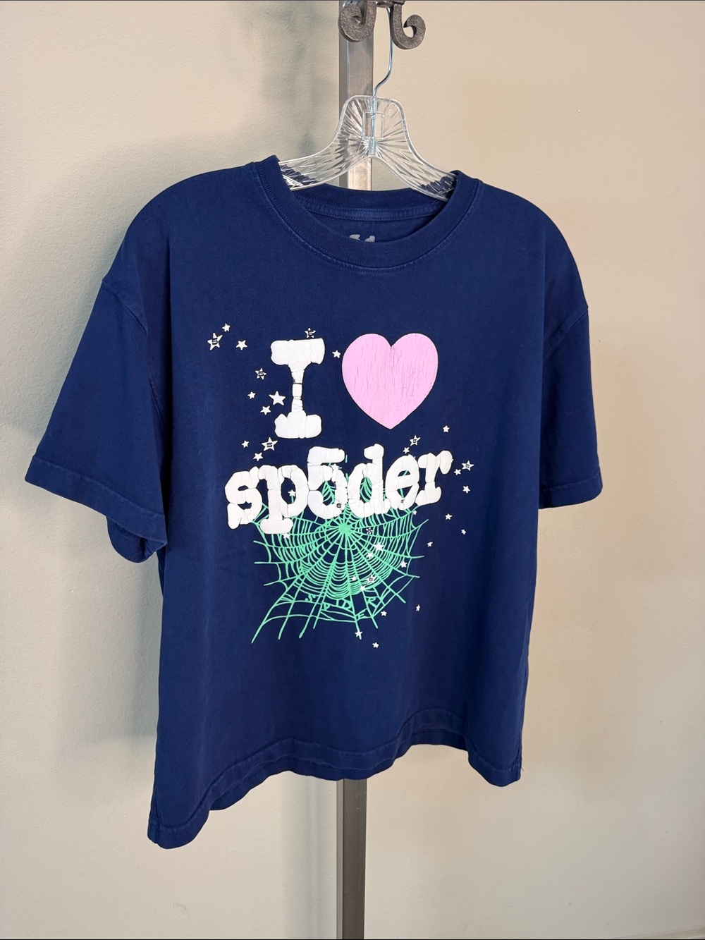 EUC I Love Sp5der Souvenir tee spider Worldwide Men’s small